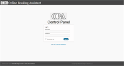 Desktop Screenshot of my.onlinebookingassistant.com